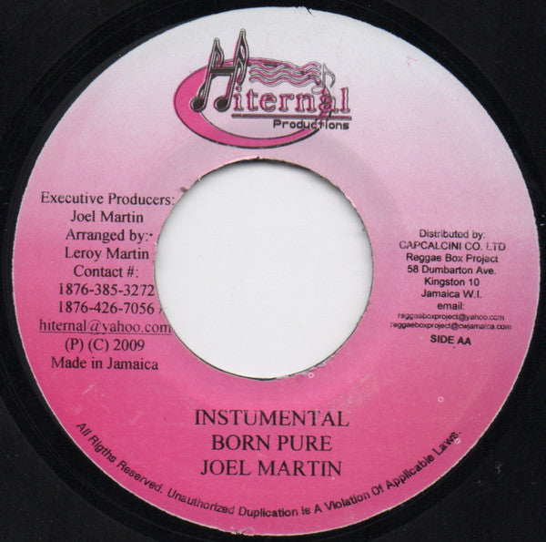 Professional Daynjah : I & I Was Born Pure (7")