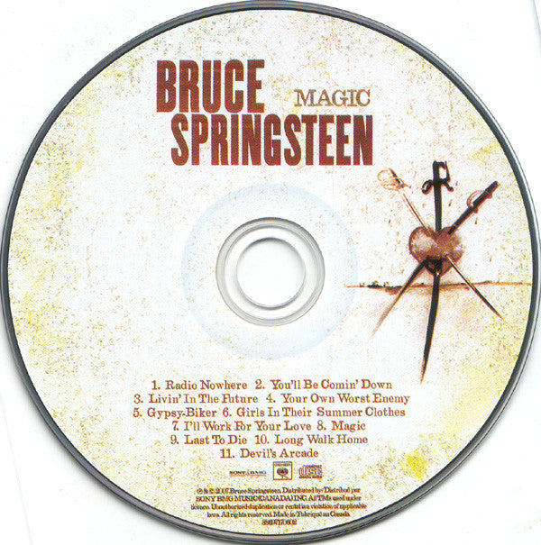 Bruce Springsteen : Magic (CD, Album)