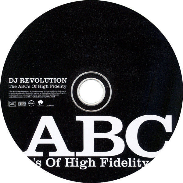 DJ Revolution : The ABC's Of High Fidelity (CD, Comp, Mixed)