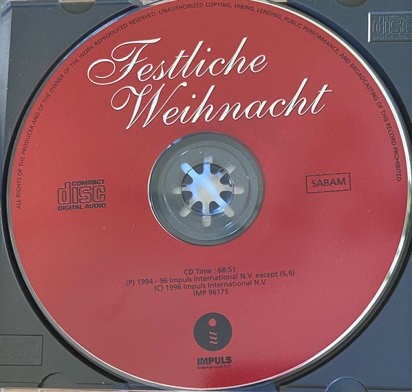Various : Festliche Weihnacht (CD, Comp)