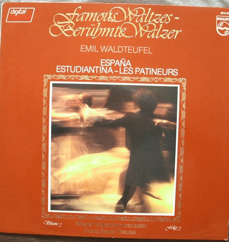 Emil Waldteufel, Wiener Volksopernorchester, Franz Bauer-Theussl : Famous Waltzes - Berühmte Walzer (LP, Album)