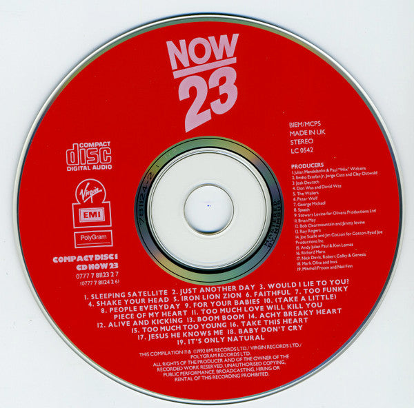 Various : Now That's What I Call Music 23 (2xCD, Comp)