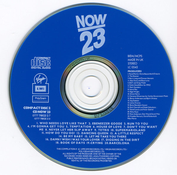 Various : Now That's What I Call Music 23 (2xCD, Comp)