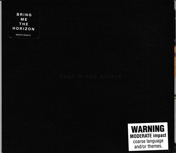 Bring Me The Horizon : That's The Spirit (CD, Album, Car)