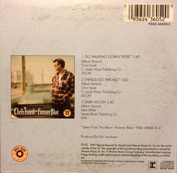 Chris Isaak : Go Walking Down There (CD, Single)