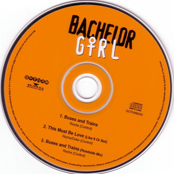 Bachelor Girl : Buses And Trains (CD, Single)