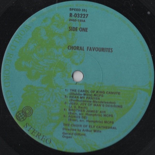 The Choir Of Ely Cathedral* : Choral Favourites (LP, Album, Club, RE)