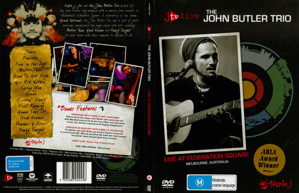 The John Butler Trio : Live At Federation Square (DVD-V, PAL)