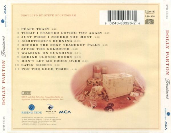 Dolly Parton : Treasures (HDCD, Album)