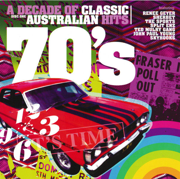 Various : Decade Of Classic Australian Hits 70's (3xCD, Comp)