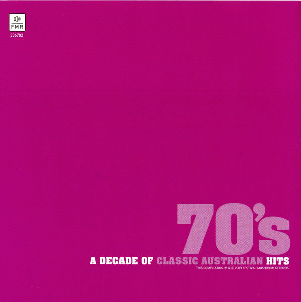 Various : Decade Of Classic Australian Hits 70's (3xCD, Comp)