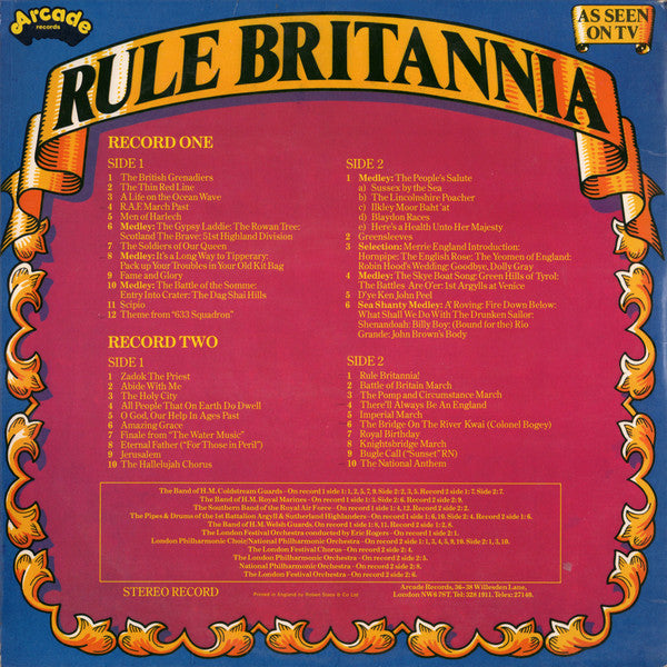 Various : Rule Britannia (2xLP, Comp)