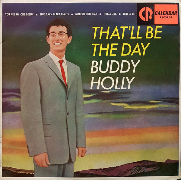 Buddy Holly : That'll Be The Day (LP, Album, Mono, RE)