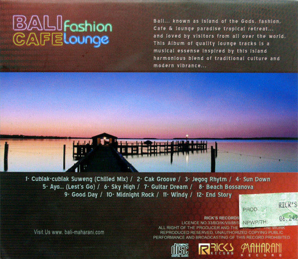 See New Project : Bali Fashion Cafe Lounge (CD, Album)