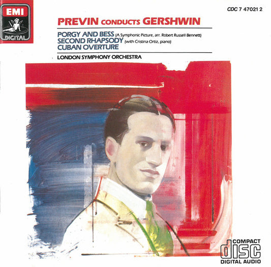 André Previn Conducts George Gershwin, London Symphony Orchestra : Porgy And Bess / Second Rhapsody / Cuban Overture (CD, Album, RE)