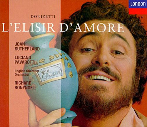 Gaetano Donizetti, Joan Sutherland • Luciano Pavarotti • English Chamber Orchestra • Richard Bonynge : L'Elisir D'Amore (2xCD, Album, RE, RM)