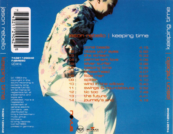 Jason Rebello : Keeping Time (CD, Album)