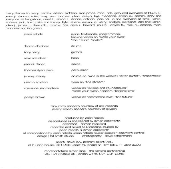 Jason Rebello : Keeping Time (CD, Album)