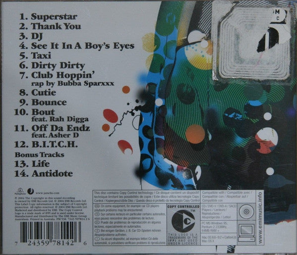 Jamelia : Thank You (CD, Album, Copy Prot.)