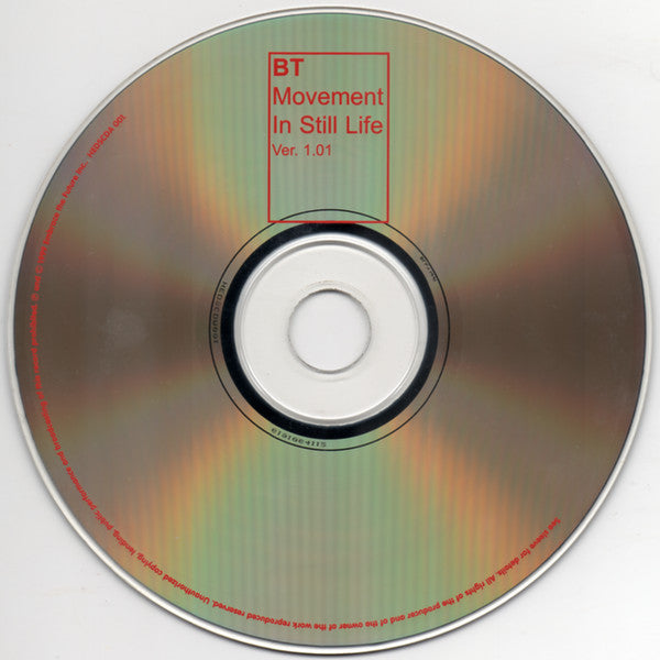 BT : Movement In Still Life Ver. 1.01 (CD)