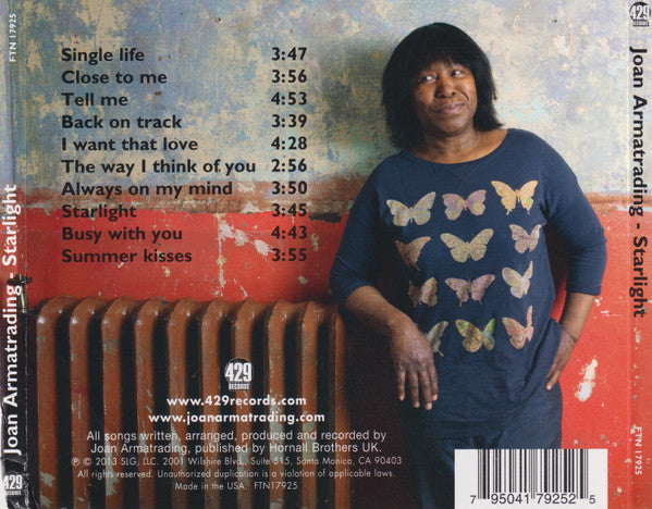 Joan Armatrading : Starlight (CD, Album)