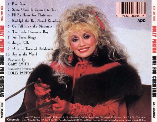 Dolly Parton : Home For Christmas (CD, Album, RE)