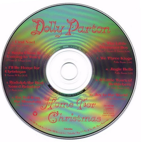 Dolly Parton : Home For Christmas (CD, Album, RE)