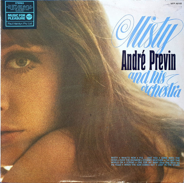 André Previn And His Orchestra : Misty (LP, Album, RE)