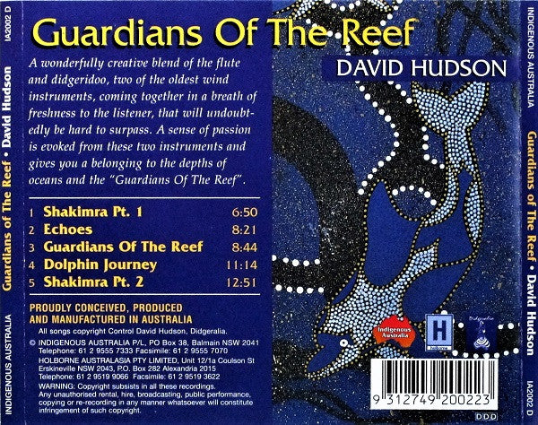 David Hudson : Guardians Of The Reef (CD, Album)