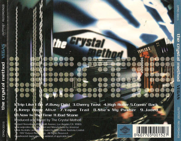 The Crystal Method : Vegas (CD, Album)