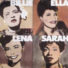 Billie Holiday, Ella Fitzgerald, Lena Horne & Sarah Vaughan : The Four Queens Of Jazz (CD, Comp, RE)