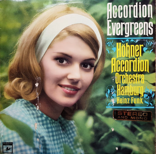Höhner Accordion Orchestra Hamburg*, Heinz Funk : Accordion Evergreens (LP, Album)