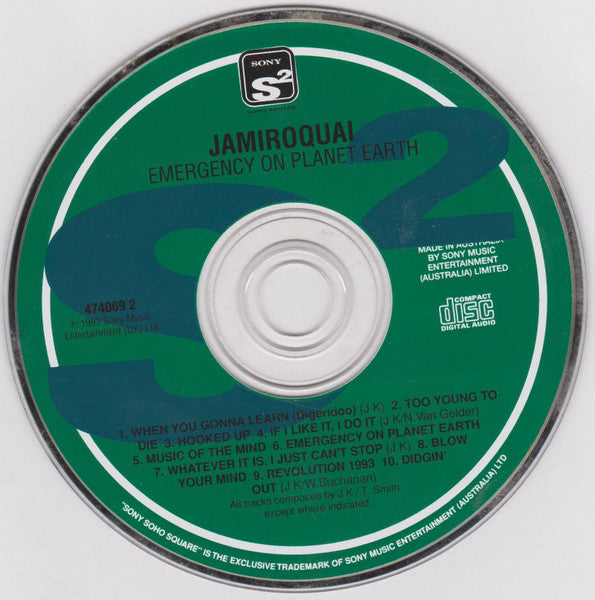 Jamiroquai : Emergency On Planet Earth / The Return Of The Space Cowboy (CD, Album, RE + CD, Album, RE + Box, Comp)
