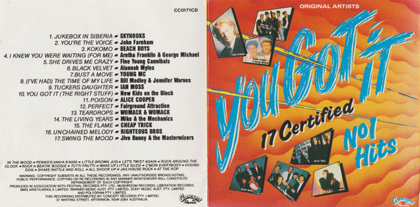Various : You Got It (CD, Comp)