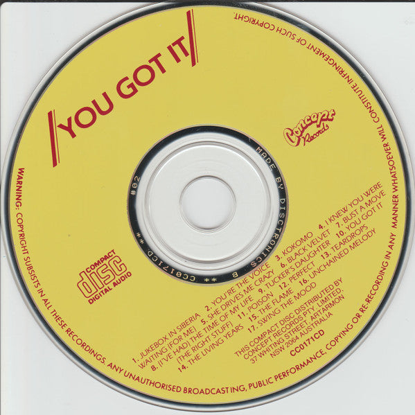 Various : You Got It (CD, Comp)