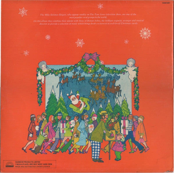 The Mike Sammes Singers With Organ And Chimes* : White Christmas  (LP, Album)