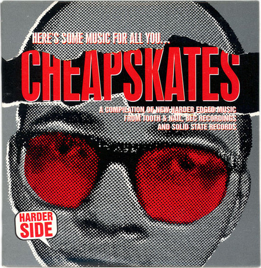Various : Cheapskates (Harder Side) (CD, Comp, Promo, Smplr)
