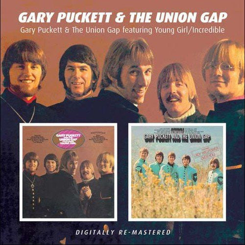 Gary Puckett & The Union Gap : Gary Puckett & The Union Gap Featuring Young Girl / Incredible (CD, Comp, RM, Bon)
