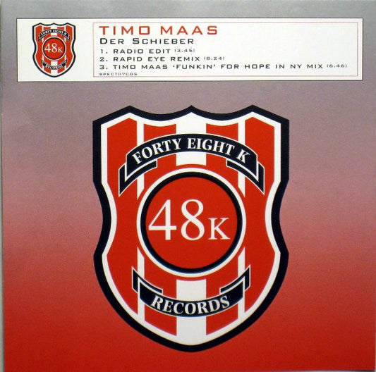 Timo Maas : Der Schieber (CD, Single)