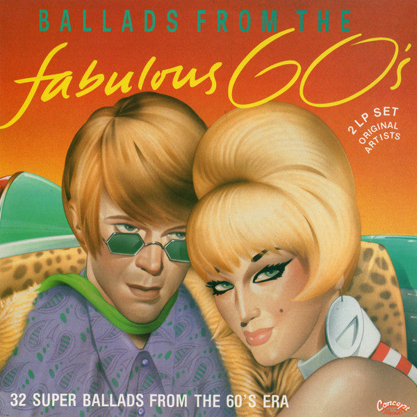 Various : Ballads From The Fabulous 60's (2xLP, Album, Comp, gat)