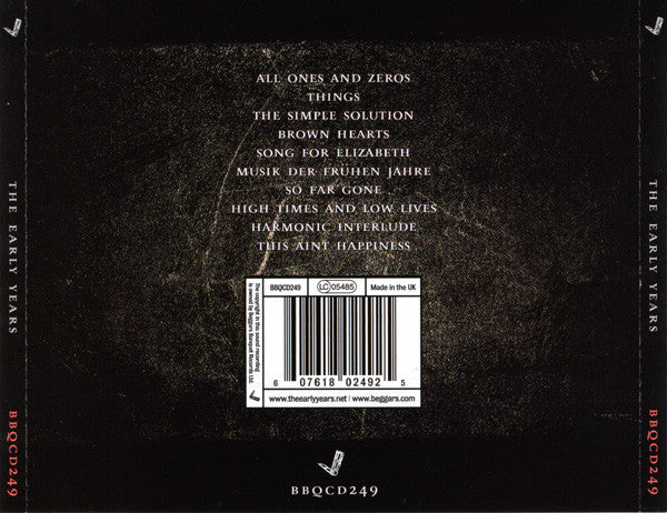 The Early Years : The Early Years (CD, Album)
