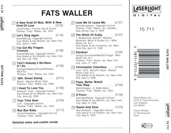 Fats Waller : Fats Waller (CD, Comp)
