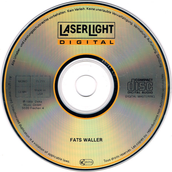 Fats Waller : Fats Waller (CD, Comp)