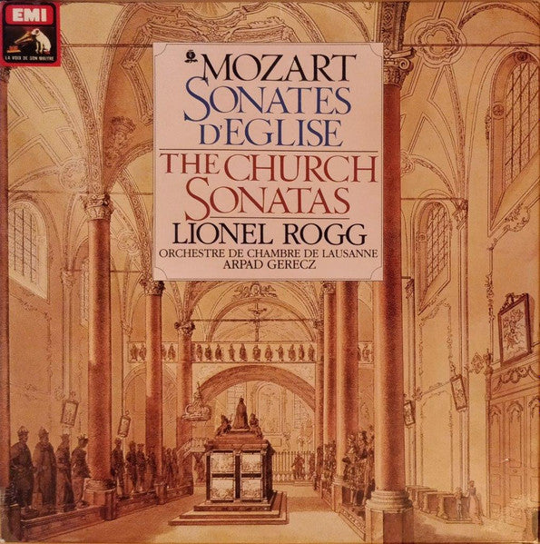 Wolfgang Amadeus Mozart, Lionel Rogg, Orchestre De Chambre De Lausanne, Arpad Gérecz : Sonates D'Eglise = The Church Sonatas (2xLP + Box)
