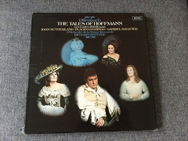 Offenbach* / Joan Sutherland • Placido Domingo • Gabriel Bacquier / L'Orchestre De La Suisse Romande / Richard Bonynge : The Tales Of Hoffmann (Les Contes D'Hoffmann) (3xLP, Album + Box)
