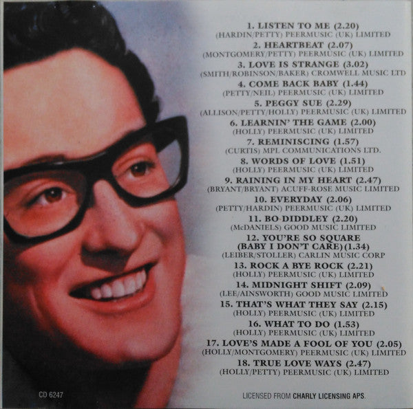 Buddy Holly & The Picks : Peggy Sue (CD, Comp, P/Unofficial)