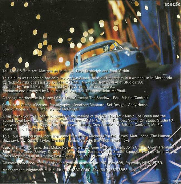 Tall, Tales & True* : Tilt (CD, Album, RE, RP)