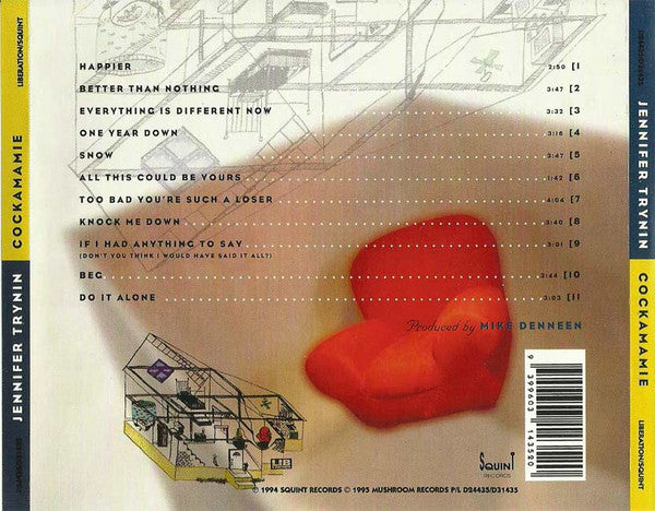 Jennifer Trynin : Cockamamie (CD, Album)