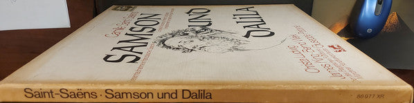 Camille Saint-Saëns, Christa Ludwig, James King (3), Bernd Weikl, Münchner Rundfunkorchester, Chor Des Bayerischen Rundfunks, Giuseppe Patanè : Samson Und Dalila (3xLP, Quad + Box)