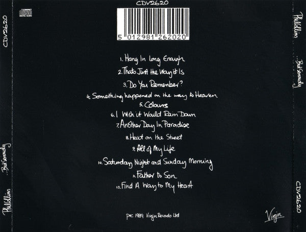 Phil Collins : ...But Seriously (CD, Album)